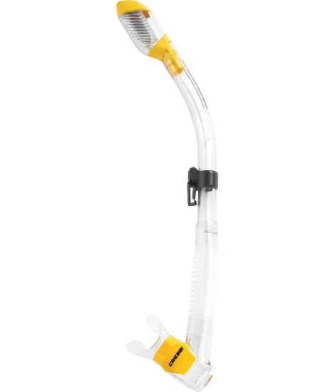 Snorkel Cressi Supernova Dry - Amarelo
