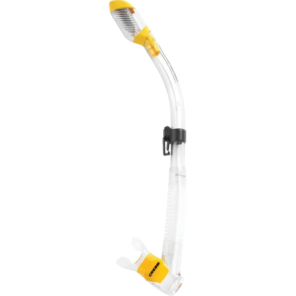 Snorkel Cressi Supernova Dry - Amarelo