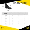 Bota De Mergulho Cetus Longa Raia 3mm - Imagem 4