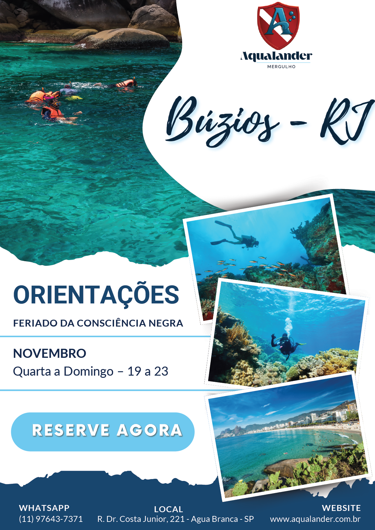 Búzios (Feriado da Consciência Negra)