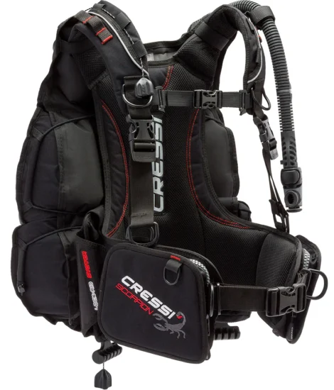 Colete Cressi Scorpion - Tamanho 2-P-S