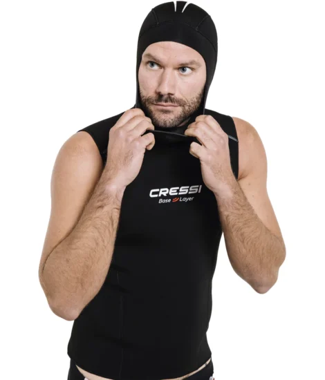 Colete de Neoprene Cressi Hood Vest Base Layer