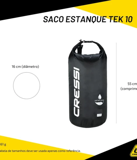 Saco Estanque Cressi Tek 10 Azul