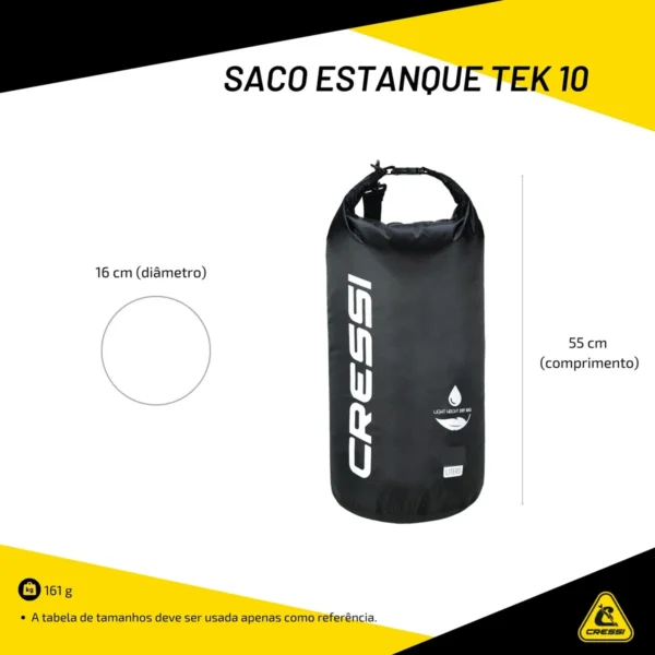 Saco Estanque Cressi Tek 10 Azul