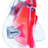 Máscara Mergulho Silicone X-vu Liquidskin Vermelha Mares - Imagem 2
