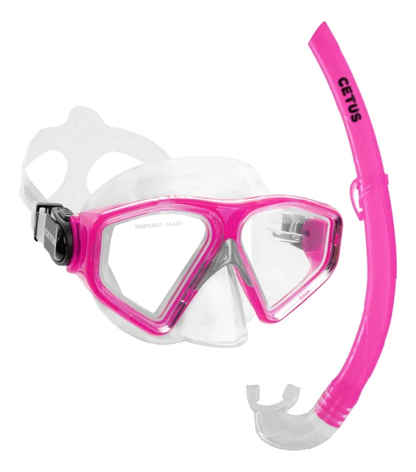 Óculos Mascara Mergulho Snorkel Respidador Adulto Praia