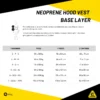 Colete de Neoprene Cressi Hood Vest Base Layer - Imagem 5