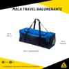 Mala Cressi Travel Bag Drenante - Vermelho - Imagem 2