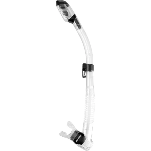 Snorkel Cressi Supernova Dry - Transparente