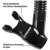 Snorkel Tubo Respirador Supernova Dry Silicone Dupla Válvula Cor Preto/preto - Imagem 2