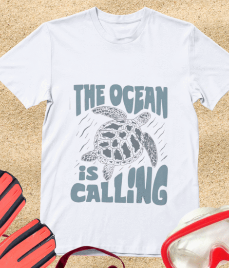 Camiseta Aqualander The ocean is calling